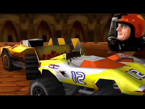 Видео: ТОЛКАНИЯ В ЯМЕ. Самая большая тачка в Carmageddon: Буря в пустыне.