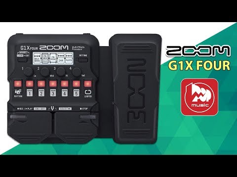 Видео: Гитарный процессор ZOOM G1X FOUR (новинка 2019)