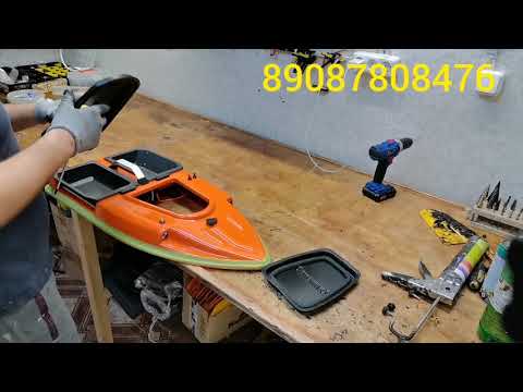 Видео: Из чего собран прикормочный кораблик FastRNboat