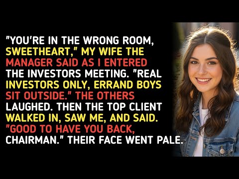 Видео: «ТЫ ОШЕЛ НЕ В ТУ КОМНАТУ, ДОРОГАЯ», — СКАЗАЛА МОЯ ЖЕНА-МЕНЕДЖЕР, КОГДА Я ВОЙДЁЛ НА ВСТРЕЧУ ИНВЕСТ...