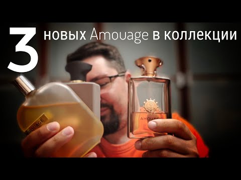 Видео: ТРИ новых Amouage в коллекции #электропарфюмер #маркинпарфюмрф
