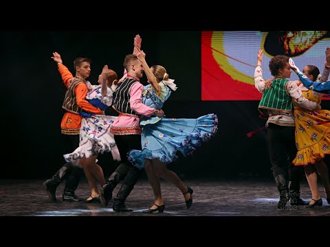 Видео: "Ярмарка", ансамбль "Калинка". "Fair", ensemble "Kalinka".