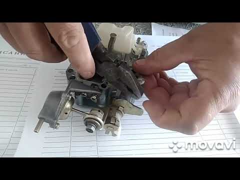 Видео: Проверка электромагнитного клапана холостого хода и регулировка уровня топлива карбюратора Кейхин