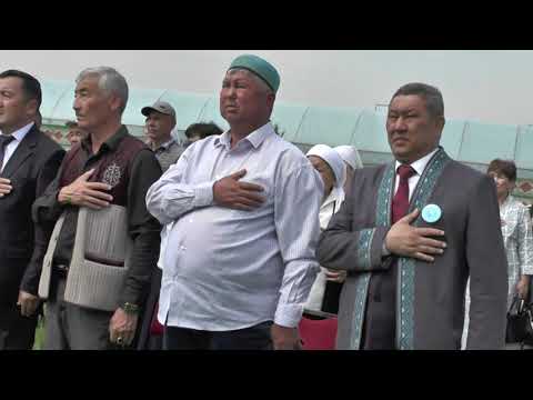 Видео: Сарыағаш  ауданы.   Абай  Құнанбаевтың  180 жылдық  мерейтойы. 18.04 -2025 ж.