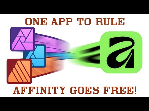 Видео: Affinity теперь бесплатна! Что это значит?