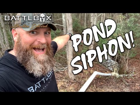 Видео: СИФОН ДЛЯ ПРУДА