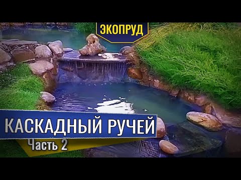 Видео: Каскадный ручей маленький пруд отдельное Биоплато (часть2)