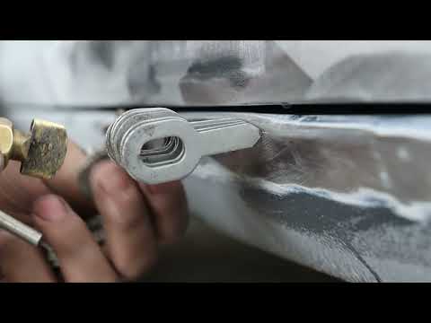 Видео: Шкода Фабия ,рваная дверь, порог и переделка за кем то