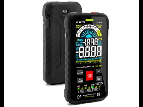 Видео: Обзор мультиметр Kaiweets KM601
