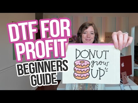 Видео: Получайте прибыль с DTF из дома менее чем за 2 минуты | Цены и анализ прибыли включены 👀