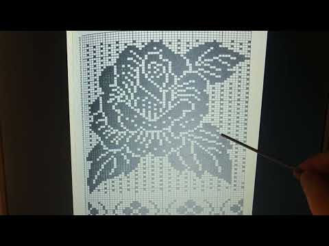 Видео: Схеми для філейного плетіння