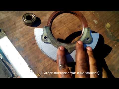 Видео: Коробка Уаз. Часть 3. Установка подшипника коленвала,сальника,покраска коробки с раздаткой!