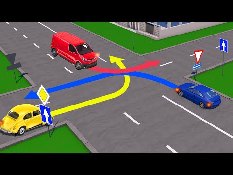 Видео: Кто из водителей выбрал запрещенную траекторию для движения?