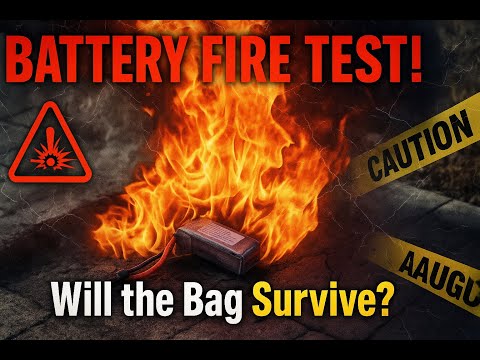 Видео: Спасёт ли вас LiPO-пакет? Мы поджигаем аккумуляторы, чтобы узнать!