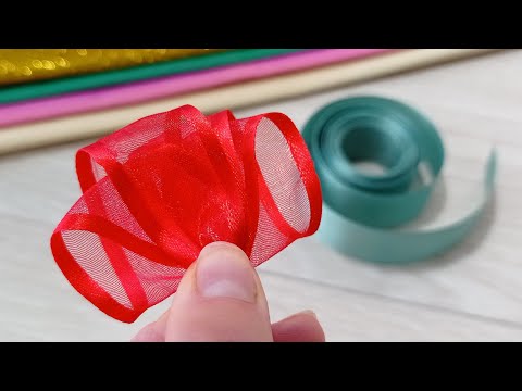 Видео: ПОСМОТРИТЕ!!! Это идея вам понравится...🎀 Take a look... You'll love these bows