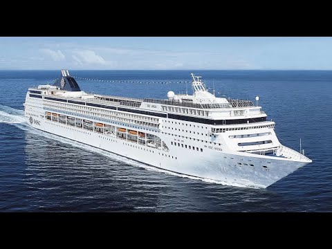 Видео: MSC Opera - маленький круизный корабль? Круиз из Абу-Даби в Дубай.