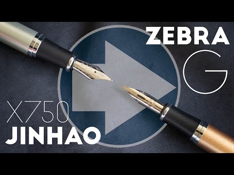 Видео: Как превратить ручку Jinhao Pen в Zebra G-Nib: 3 шага к дешевому варианту с гибким пером!