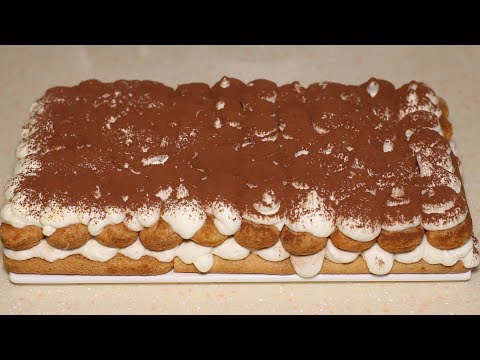 Видео: Тирамису без яиц. Новогодний десерт без выпечки.