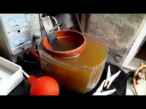 Видео: Снятие позолоты, корректировка моего метода.