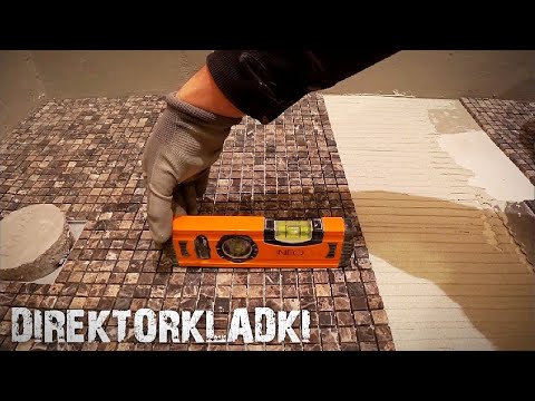 Видео: УКЛАДКА МОЗАИКИ НА ПОЛ ДУШЕВОГО ПОДДОНА