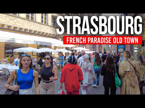 Видео: СТРАСБУРГ 🇫🇷 Улицы сказочного города в районе Ля Петит Франс | Пеший тур 4K