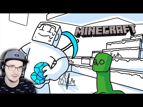 Видео: Весь MineCraft за 6 минут! ( АНИМАЦИЯ ) ► Товарищ Куяш | Реакция