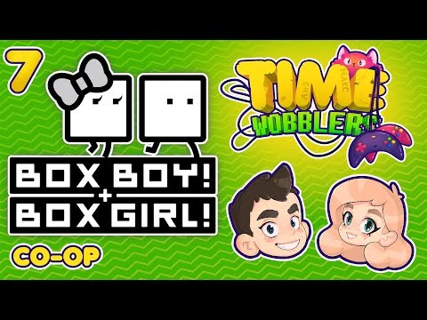 Видео: BoxBoy! + BoxGirl! - ЧАСТЬ #7: Грустнее Чем Мстители | Time Wobblers