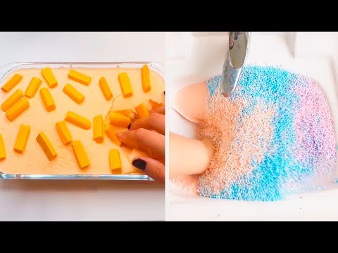 Видео: Расслабляющее Slime ASMR видео #51