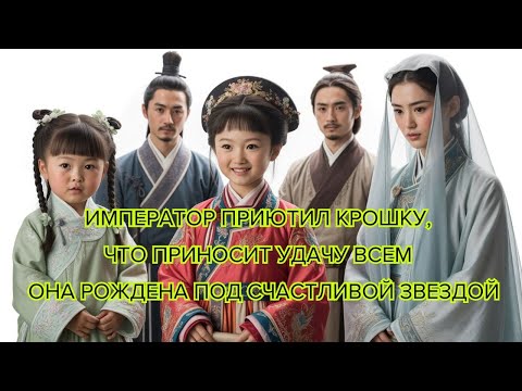 Видео: Император приютил крошку, что приносит удачу всем — она рождена под счастливой звездой #дорама