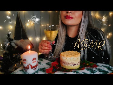 Видео: ASMR Salad Mimosa / АСМР Салат Мимоза 🎄🎊🥗