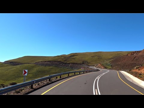 Видео: Перевал Эсифола (B45) - Горные перевалы Лесото