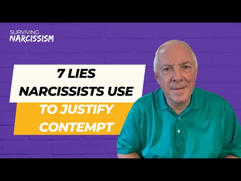 Видео: 7 лжей, которые нарциссы используют, чтобы оправдать презрение