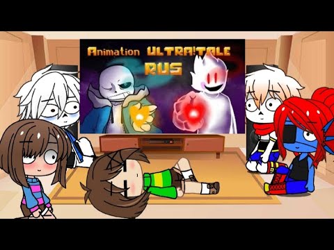 Видео: Реакция UnderTale на Дельта Санс VS Чара.