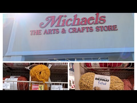 Видео: МАГАЗИН MICHAEL'S, ПРЯЖА LYON BRAND, BERNAT FELTED "БОЛЬШАЯ РАСПРОДАЖА"🤑🧶🎉