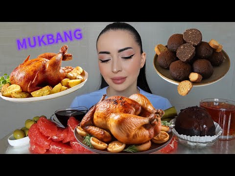 Видео: ВЫ ЭТОГО ЖДАЛИ 😋 НЕ ВСЕ СРАЗУ 🍗 Mukbang Ayka Emilly 