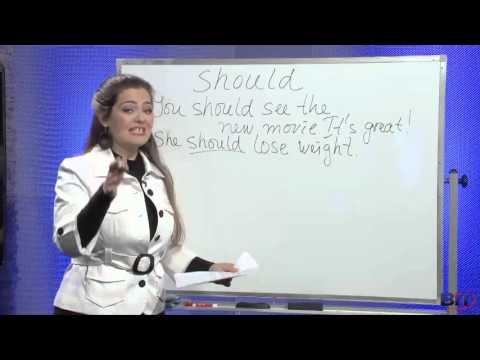 Видео: Модални глаголи - Shall, Should, Would - Учи английски с Николая,  Еп. 1, Сезон 4