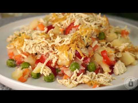 Видео: Лесно, полезно, ярко. ПОСТНА МУСАКА С КАРТОФИ, ЧУШКИ, ЗЕЛЕН ГРАХ И ТОФУ