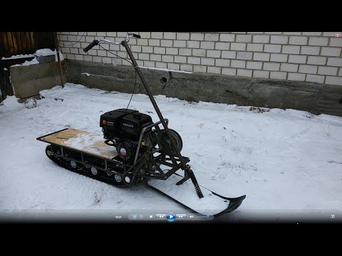 Видео: Такого снегохода я ещё не делал!!!Крутой SNOW BIKE!!!