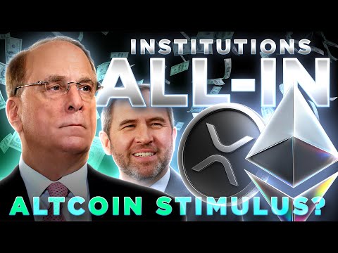 Видео: Ларри Финк покупает на спаде? 🚨Грядут стимулы для альткоинов🚀