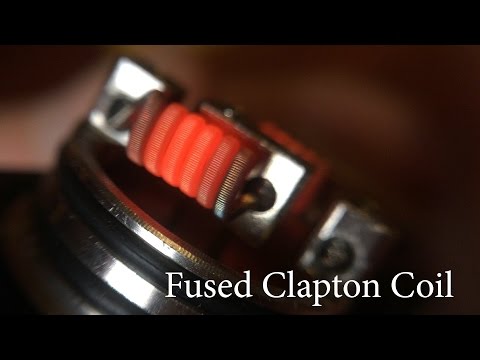 Видео: мануал по намотке Fused Clapton Coil
