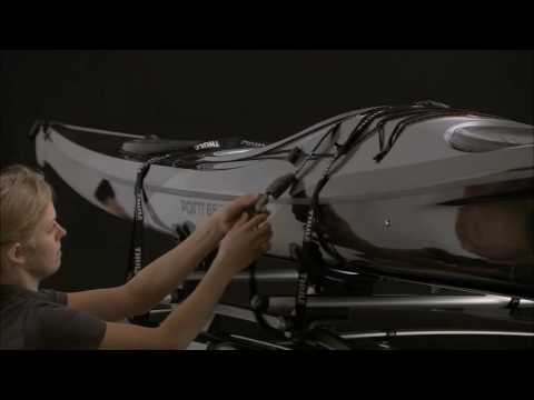 Видео: Thule Kayak Carrier 874 крепление для каяка