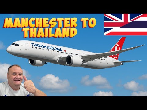 Видео: Лечу в Паттайю авиакомпанией Turkish Airways.