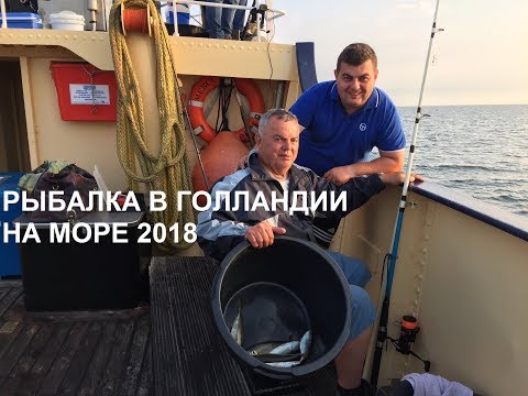 Видео: РЫБАЛКА В ГОЛЛАНДИИ НА МОРЕ 2018 / Makrelenangeln in Holland 2018