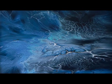 Видео: 581. Не пропустите этот ОГРОМНЫЙ эффект цветения! Великолепный 24x36 «Полночь на пляже»!!