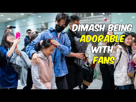 Видео: DIMASH Funny and sweet Interactions with Fans - Try Not To Laugh/Smile - Димаш Кудайберген