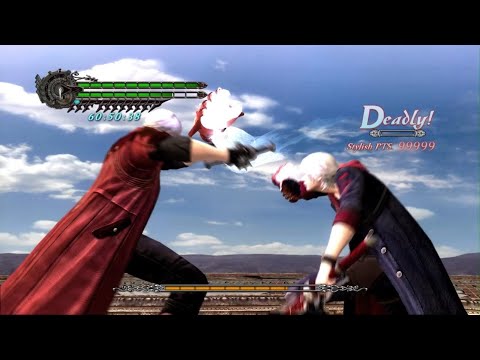 Видео: DMC4:SE Bloody Palace Все персонажи против Данте