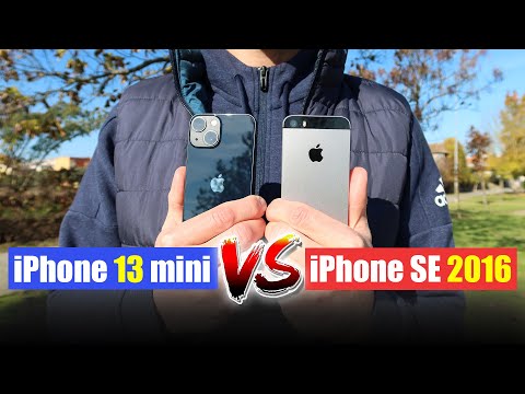 Видео: Сравнение iPhone 13 mini с iPhone SE 2016!