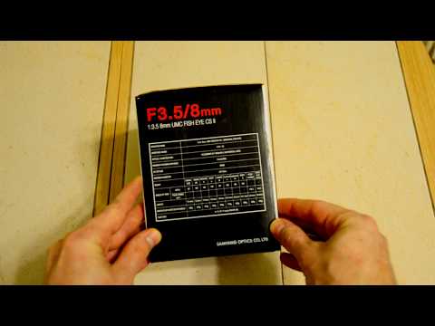 Видео: ОНЛАЙН ТРЕЙД.РУ — Объектив Samyang MF 8mm f/3.5 AS IF UMC Fish-eye CS II AE Nikon F