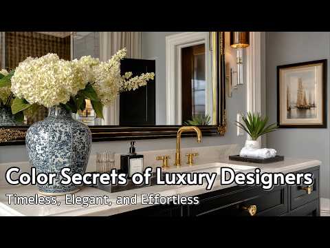 Видео: Теория цвета для дизайнеров 2025: как создать роскошный облик любого роскошного дома