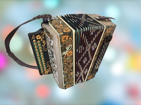 Видео: Паша гармонист - Презентация старинной эксклюзивной гармони Natter